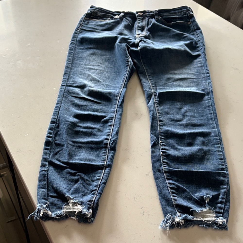 KanCan Dark Blue Denim Jeans